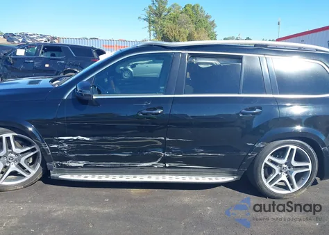 2018 Mercedes-Benz Gls 550 4Matic z USA, uszkodzony, nr VIN 4JGDF7DE9JB120220